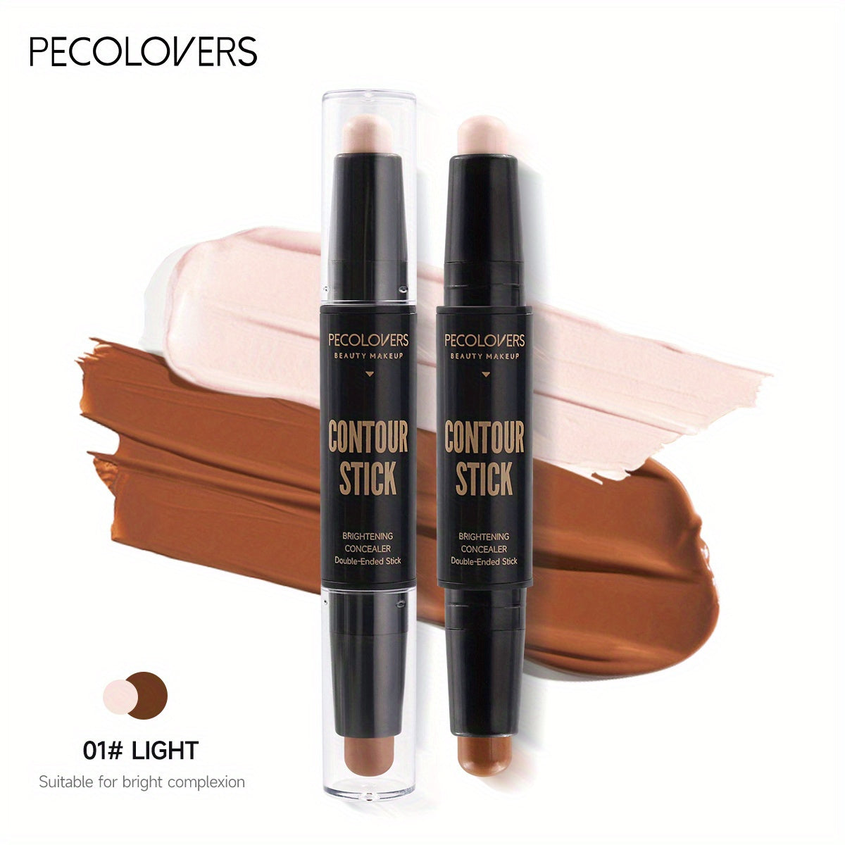 Doubleheaded Contouring Stick Concealer Highlighter For V Face Threedimensional Nose Bridge Shadow  5