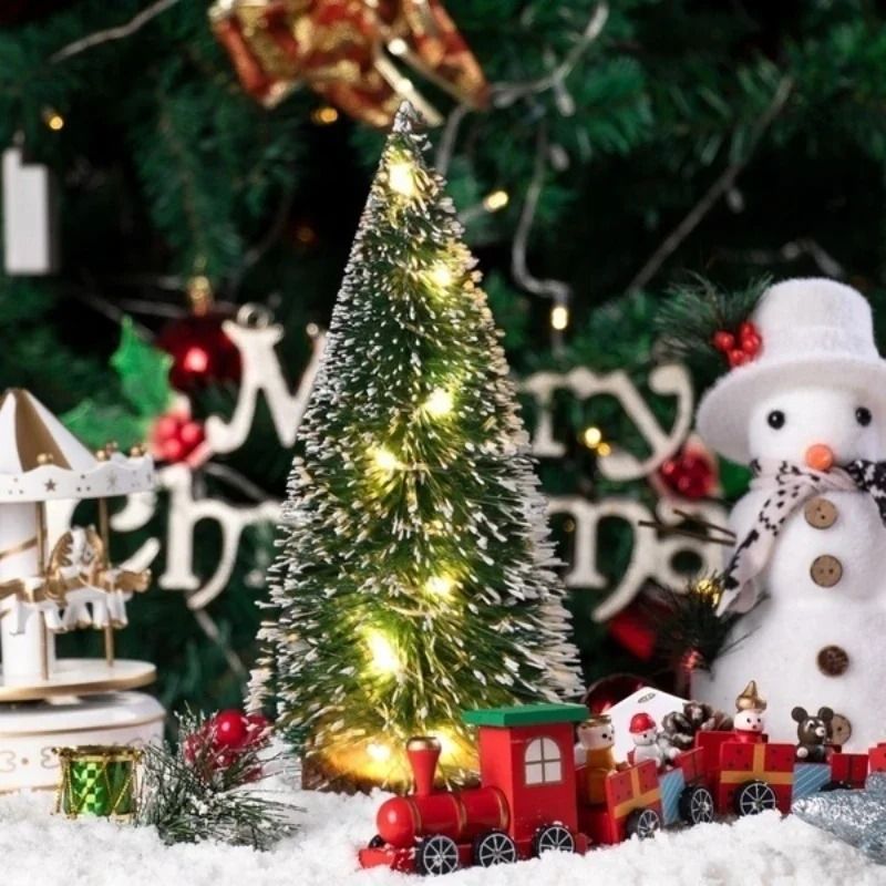Mini Christmas Tabletop Tree With LED Light 2