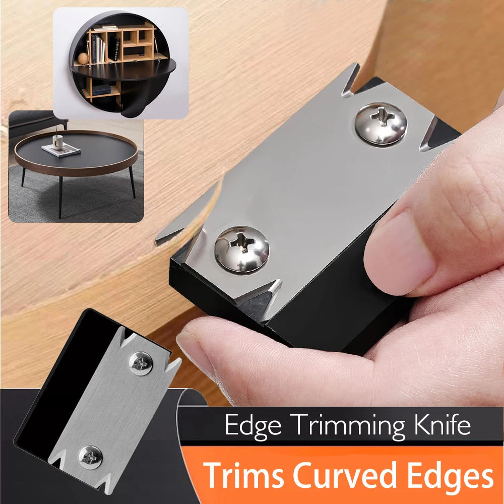 Trimming Knife Woodworking, Specialty Edge Banding, Fillet Scraper Tool for Board Deburring