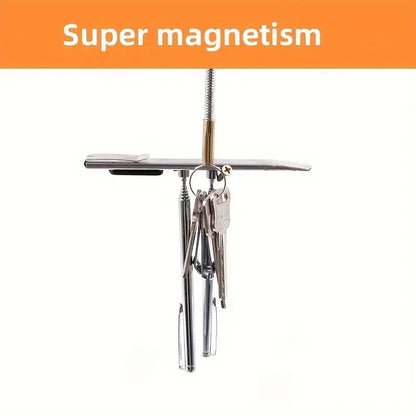 Flexible Magnetic Bar Pickup Tool Bendable Snake, Ideal for Locating Falling Objects and Sink Drains