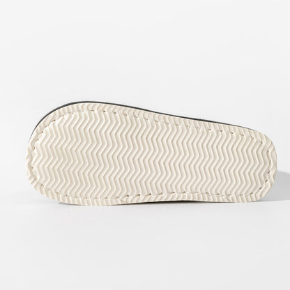 Non Slip Soft Shoes, Winter Warm Plush Men Slippers, Comfort Flat Heel Indoor Bedroom Slippers for Home