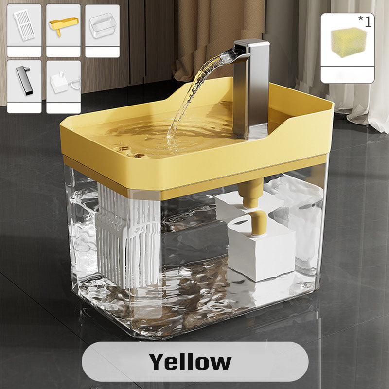 Cat Water Fountain Automatic Water Dispenser Quiet Pet Drinker Live Circulation Filter Cat Small Pe 8