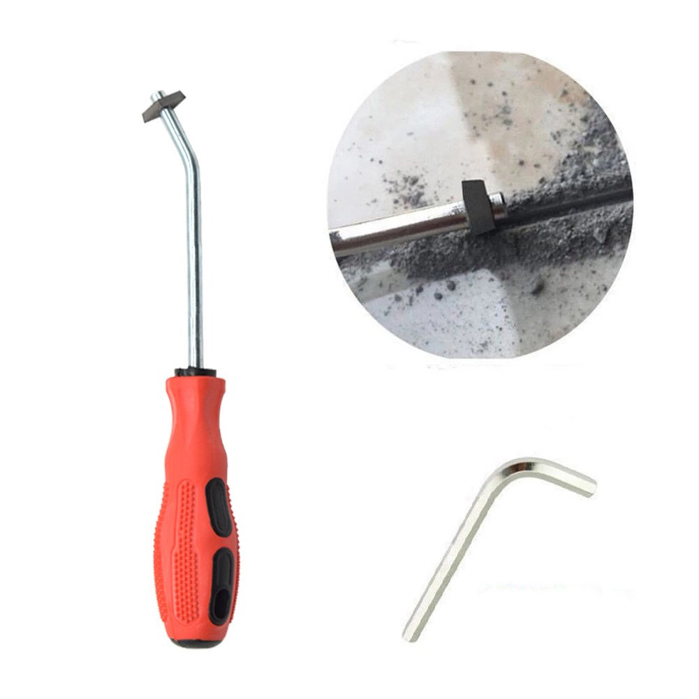 Steel Tile Gap Cleaner Drill, Ceramic Tile Grout Remover, Slotting Tool for Floor and Wall Seam