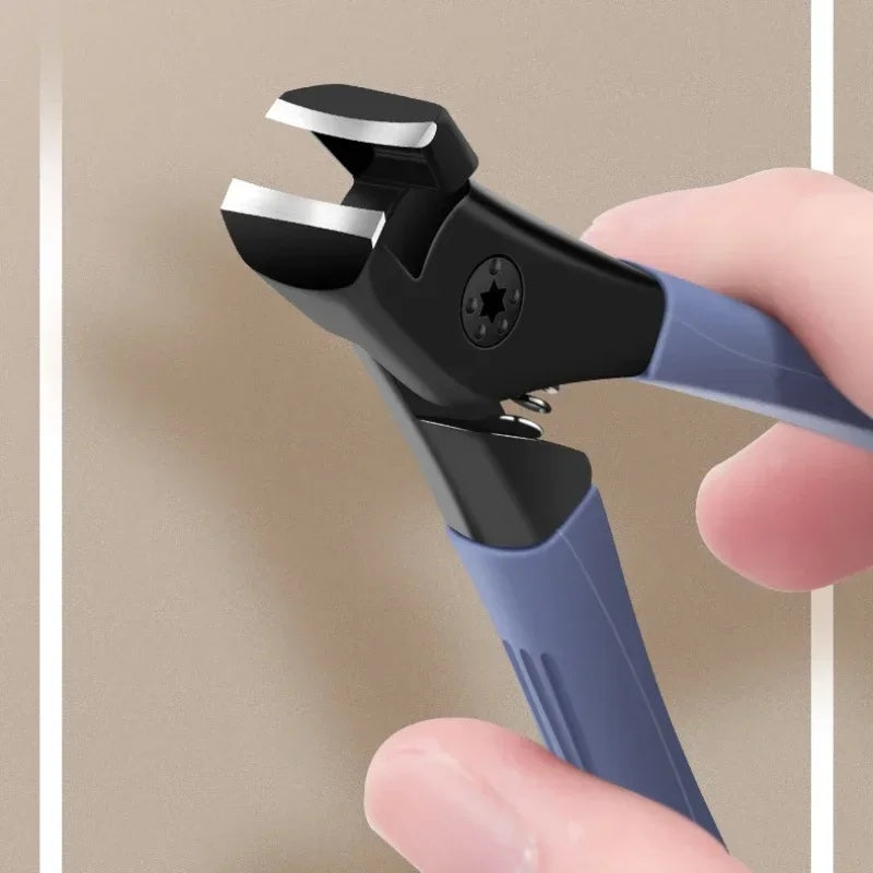Thick Hard Nail Special Nail Clipper New Antisplash Large Size Nail Clippers For Toes 3