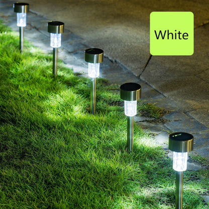 LED Light for Yard, Solar Powered Waterproof Landscape Path Solar Lights Outdoor Garden Lamp