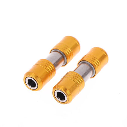Hex Quick Release Extension Rod Portable Double Head Screwdriver Bit Holder For Power Tools 4