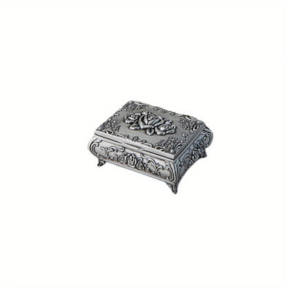 Creative Jewelry Storage Box, High-end Large Capacity Jewelry Box, Three-dimensional Lock Buckle Art Box