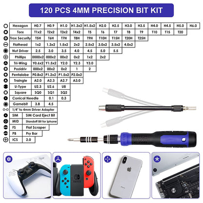 MultiBit Screwdriver Set With Precision Nut Driver For Home Improvement And Electronic Repair 4