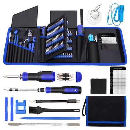Multi-Bit Screwdriver Set with Precision Nut Driver for Home Improvement and Electronic Repair