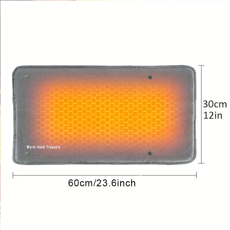 Adjustable Temperature And Timing USB Power Supply New Graphene Quick Heating Warming Pad Home And  5