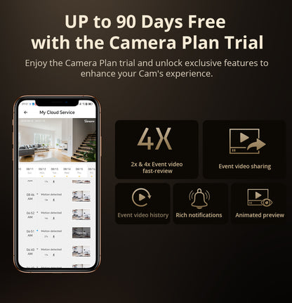 WiFi Smart Home Security Camera HD Motion Detection TwoWay Audio EWeLink APP Alexa Google Support 3