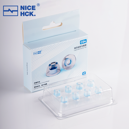 SkinFriendly Liquid Silicone Ear Tips Flexible Noise Isolating Reusable Eartips For Explorer NX8 Ca 1