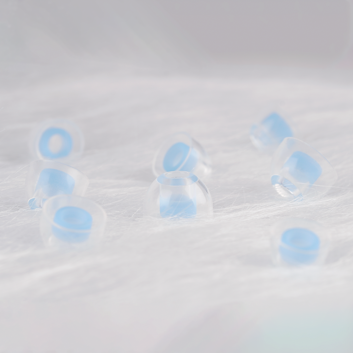 SkinFriendly Liquid Silicone Ear Tips Flexible Noise Isolating Reusable Eartips For Explorer NX8 Ca 2