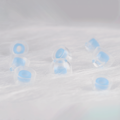 SkinFriendly Liquid Silicone Ear Tips Flexible Noise Isolating Reusable Eartips For Explorer NX8 Ca 2