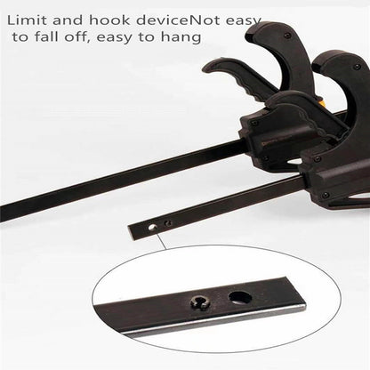 DIY Carpentry Hand Tool HeavyDuty Woodworking Mini FClamp Quick Ratchet Bar Clamp 1
