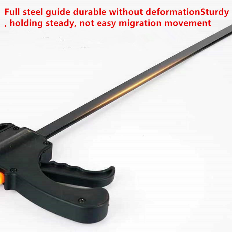 DIY Carpentry Hand Tool HeavyDuty Woodworking Mini FClamp Quick Ratchet Bar Clamp 3