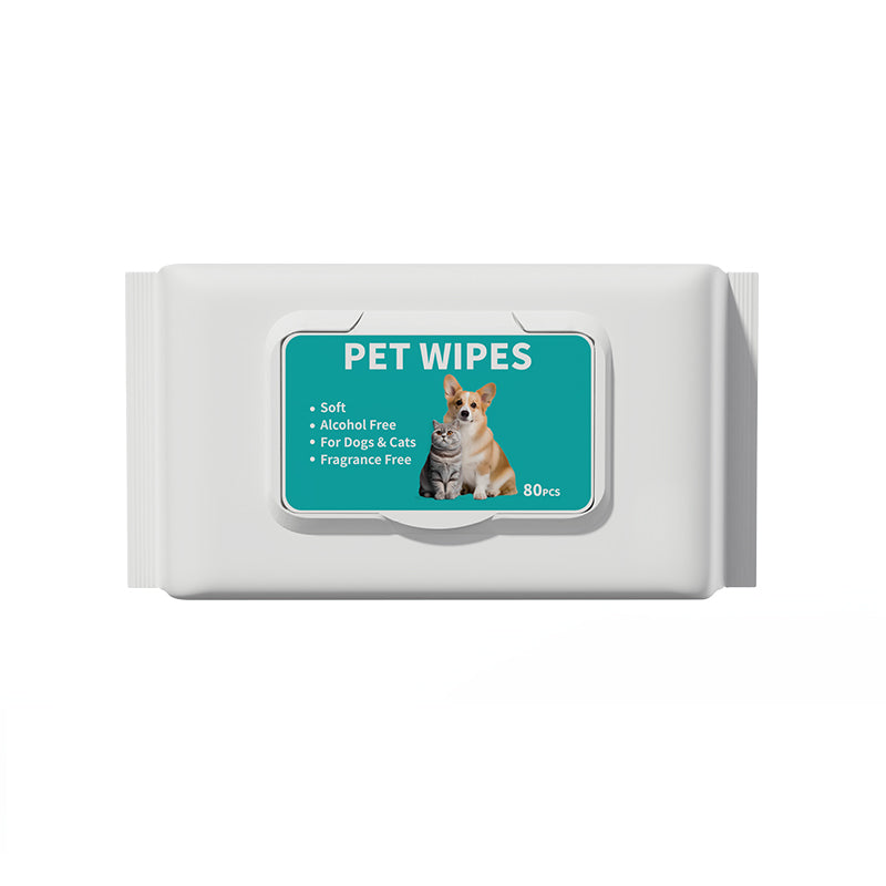 Multi Purpose Pet Wipes, Plant Based Care for Dogs Cats, Sensitive Skin Deodorizer, Odor Remover for Paws Ears Body