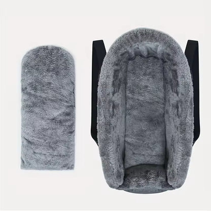 Portable Pet Car Seat, Central Control Safety Buckle, Detachable Armrest Pillow Lift Seat for Medium Small Dogs Cats