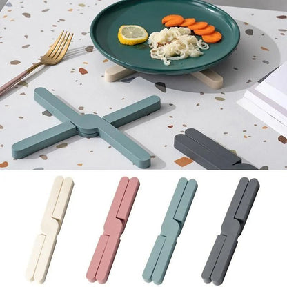 Foldable Heat-Resistant Dining Table Mat & Pot/Pan Placemat