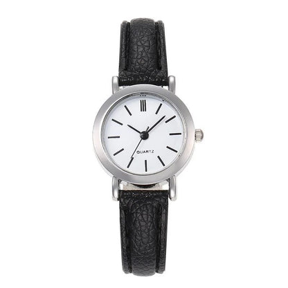 Elegant Retro Leather Strap Quartz Watch  Classic Casual Timepiece For Women  Men 3