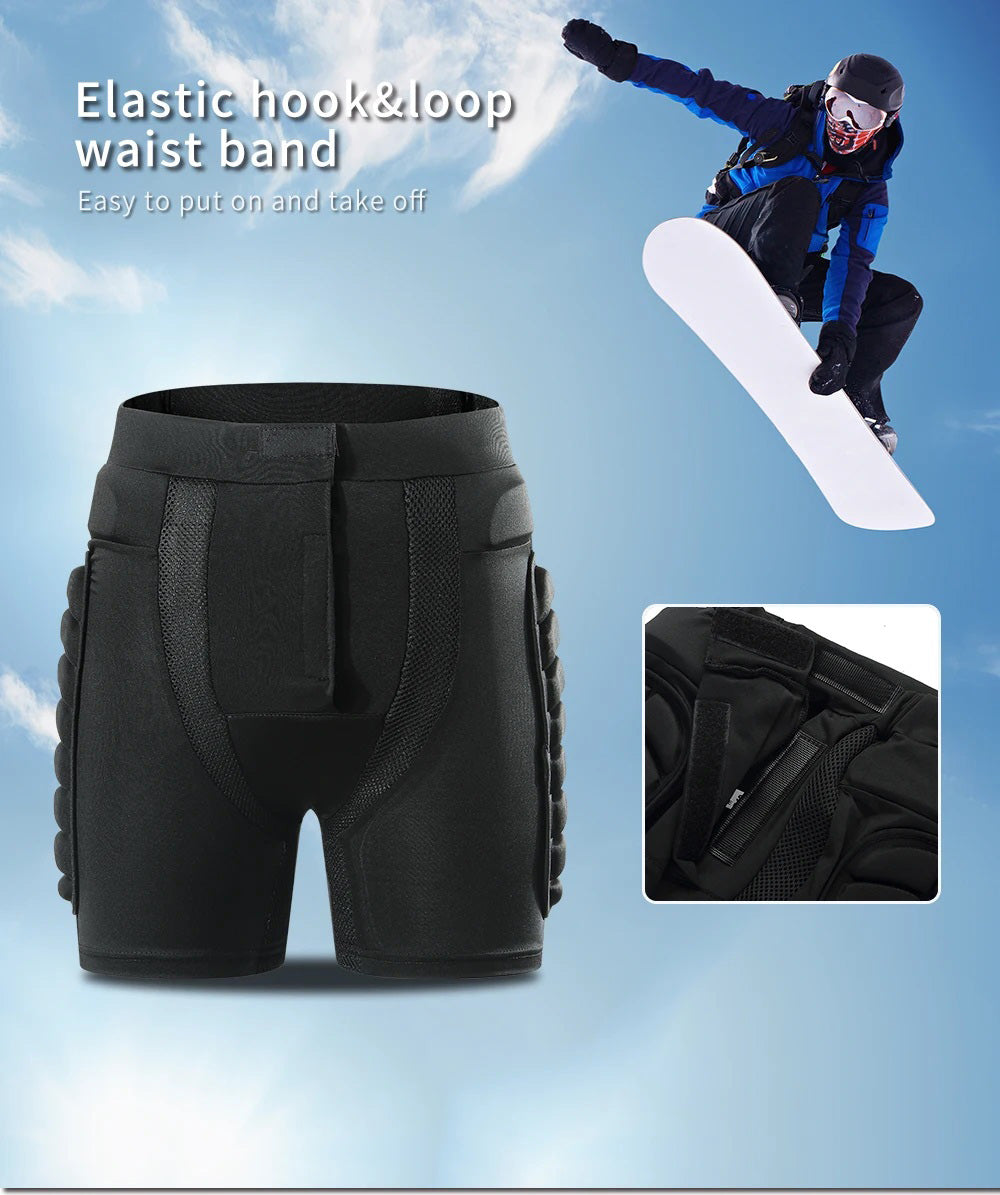 Skiing Snowboard Shorts Protective Gear MTB Motocross Hip Protector Motorcycle Shorts Padded Gear 4