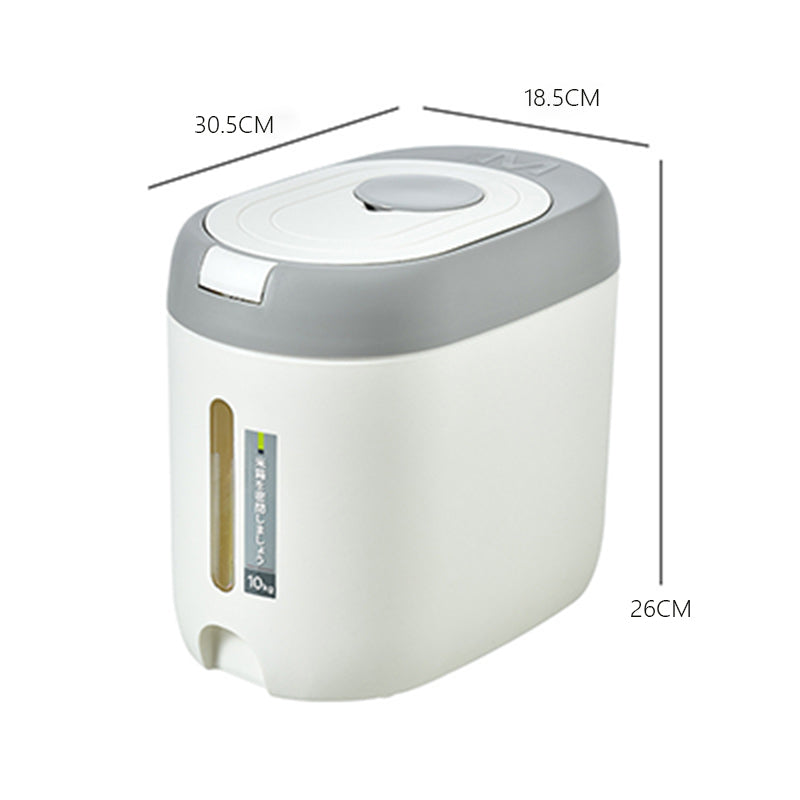 Rice Dispenser Kitchen Organizer Storage Container Box Cereal Jar Botes Cocina Almacenaje Alimentos