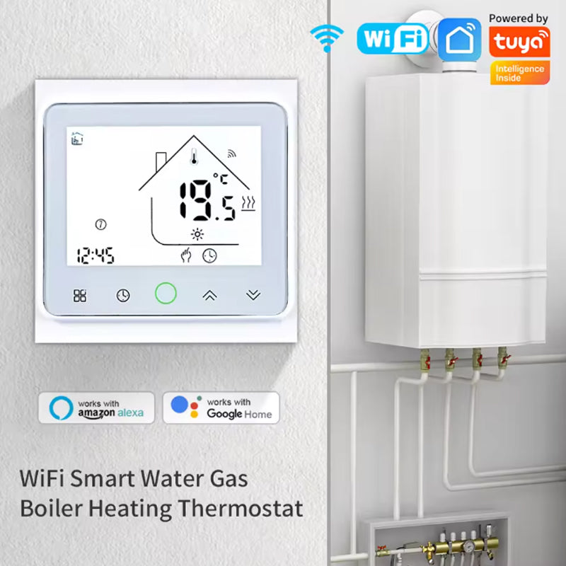Smart Living WiFi Thermostat Electric Floor Heating Controller For Alexa And Google Home Integratio