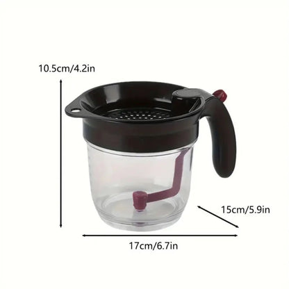 GreaseFree Pour Fat Separator  Oil Strainer 1