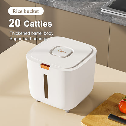 Insect Proof Moisture Proof Rice Box, Grain Sealed Jar, Kitchen Container with Lid, Storage Box