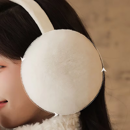 Winter Earmuffs For Women Men Solid Plush Ear Cover Fashionable Earflap Protection 1