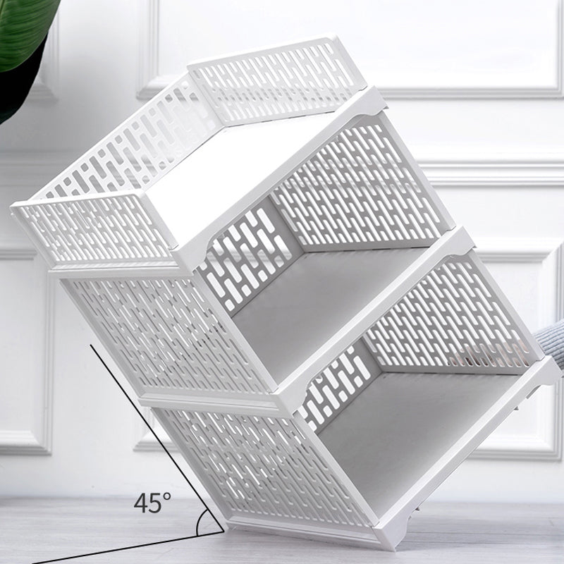 Stackable Wardrobe Drawer Units Organizer Clothes Closet Storage Boxes Shelves Plastic Divider Boar 4