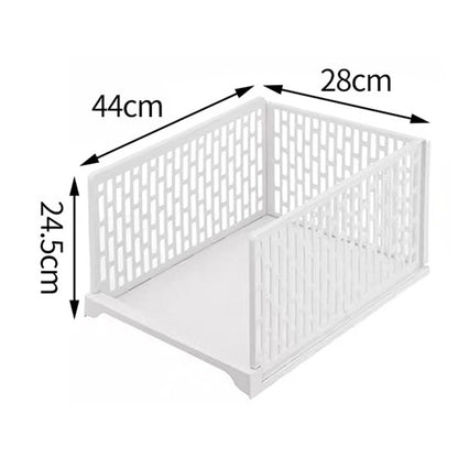 Stackable Wardrobe Drawer Units Organizer Clothes Closet Storage Boxes Shelves Plastic Divider Boar 5
