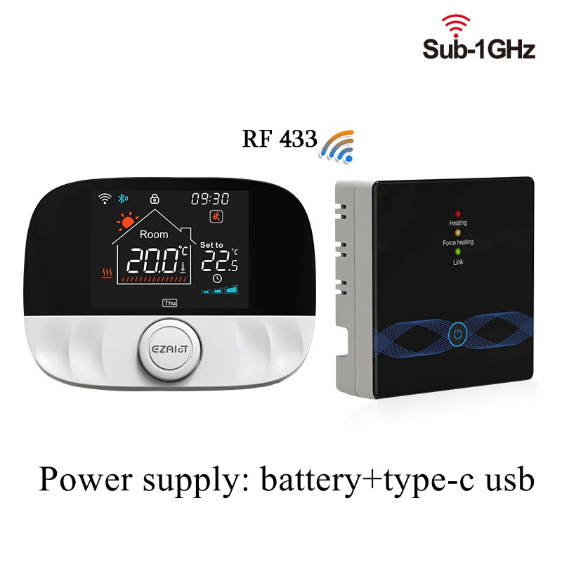 Smart Thermostat Wifi Wireless Temperature Controller For Gas Boiler Water Heating Works With Alexa 7