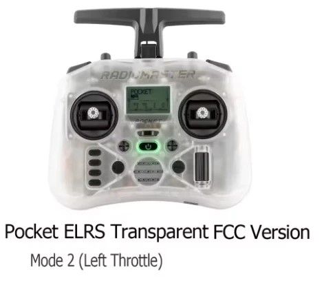 Radiomaster Pocket Hall Gimbal Transmitter Portable Remote Control With Built In LED Light And Fold 5