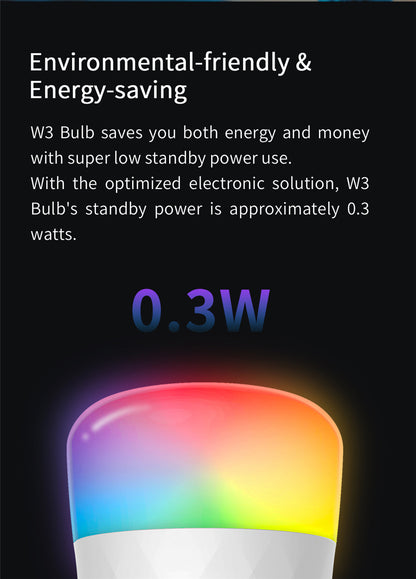 Yeelight Smart LED Bulb Global Version WiFi Voice Control Dimmable Compatible With Google Home 2