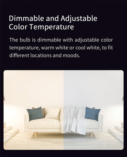 Yeelight Smart LED Bulb Global Version WiFi Voice Control Dimmable Compatible With Google Home 5