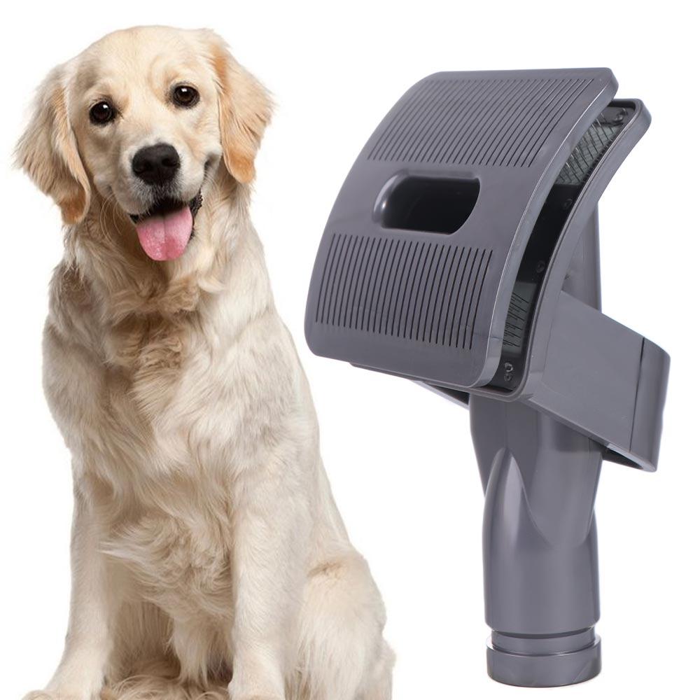 Vacuum Cleaner Grooming Tools, Pet Fur Hair Vacuum Groomer for Dog and Cat, Combs Clean Pets Hair Brush