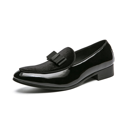 Men Casual Dress Shoes Luxury Design Suede Loafers Black Blue Red Monk Strap Shoes For Nightclub 7