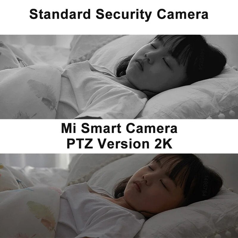 Smart Home Security Camera Mi Webcam AI Human Detection Night Vision Workable Webcam 3