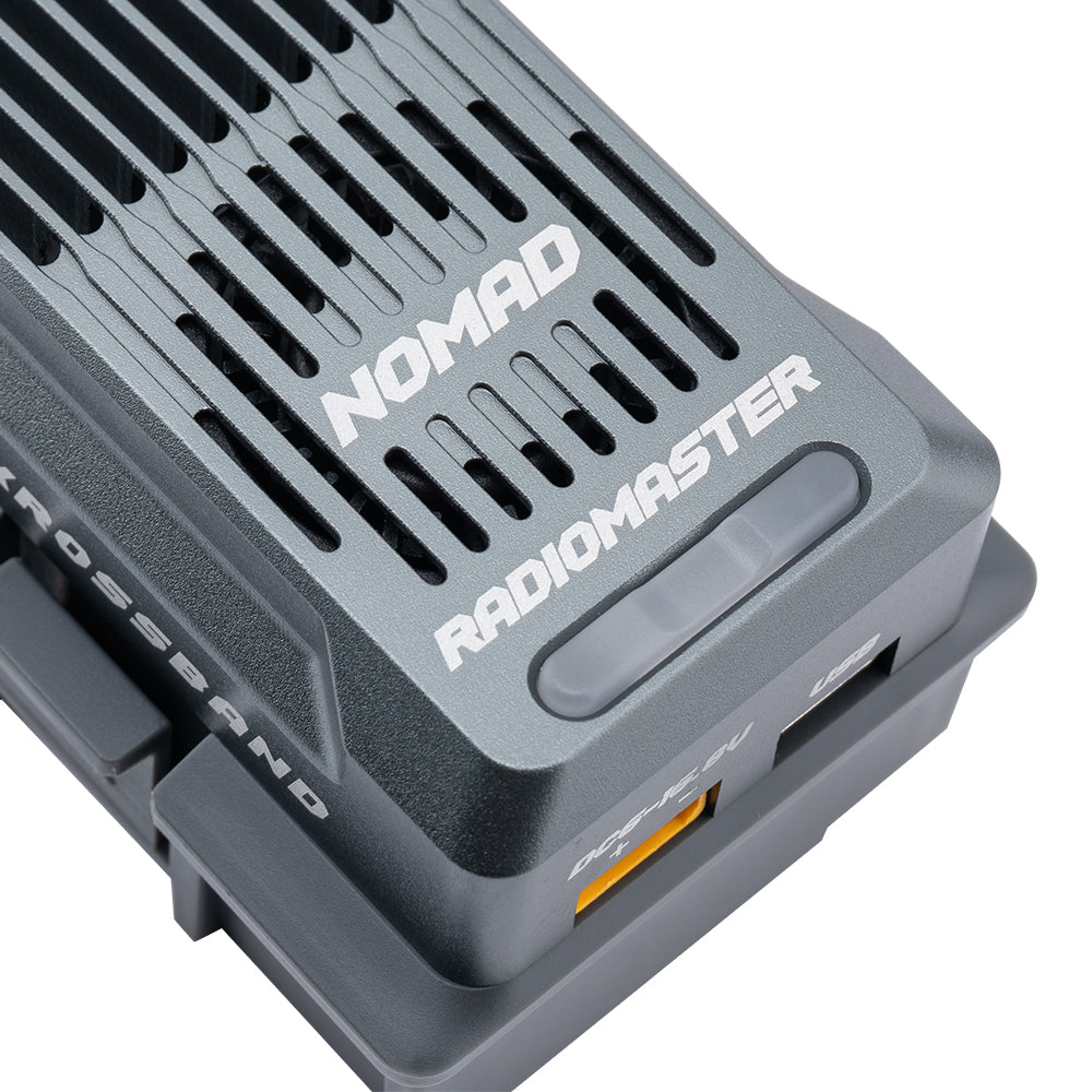 Gemini Xrossband ExpressLRS Module Dual Band Radiomaster Nomad with Built-in RGB Light and Nano/Micro Adapter