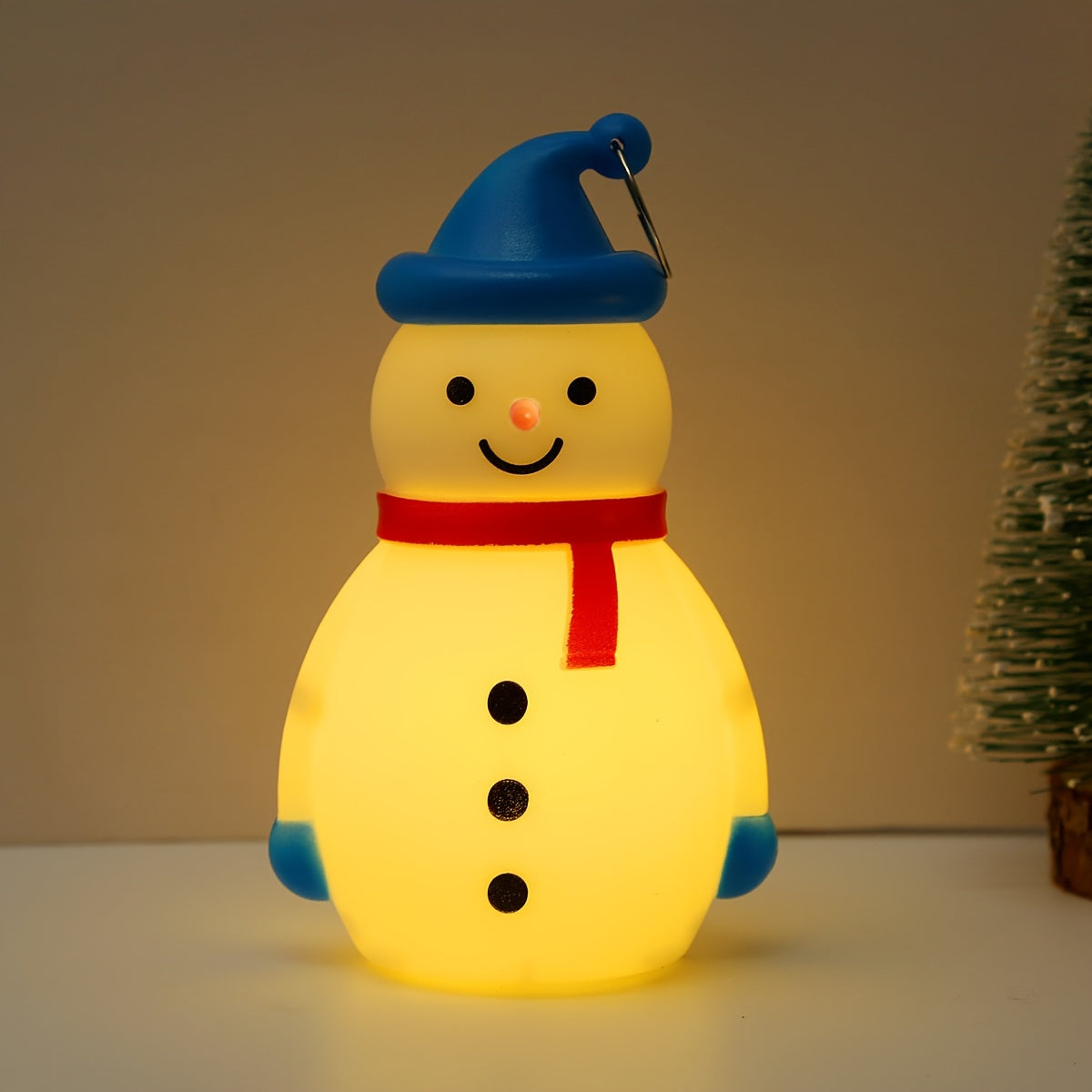 Solar Powered Snowman Lawn Light LED Christmas Solar Garden Decoration Outdoor Decorative Lamp 6