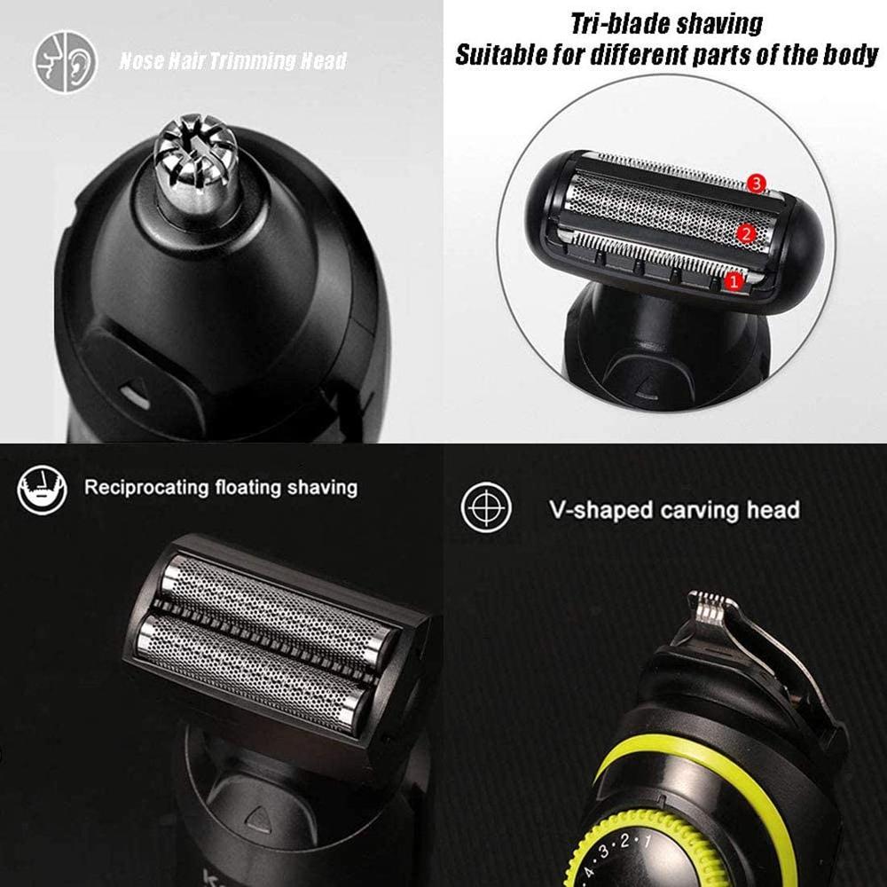 Electric Shaver Multifunctional Trimmer For Men Professional Hair Clipper Nose Razor 2