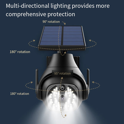 Solar Wall Light With Motion Sensor Fake Security Camera Modes IP65 Waterproof Outdoor Light For Ga 5
