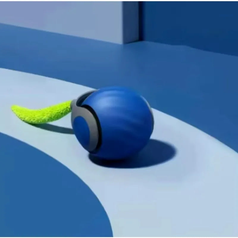 Cats Interactive Ball Toys Automatic Rolling Ball With Faux Tail Smart Electric Pet Toy For Teaser  5