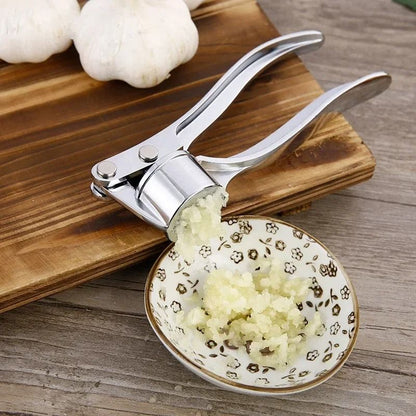 Stainless Steel Manual Garlic Press 3