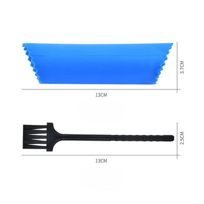 Silicone Garlic Peeler And Cleaning Brush Set 5