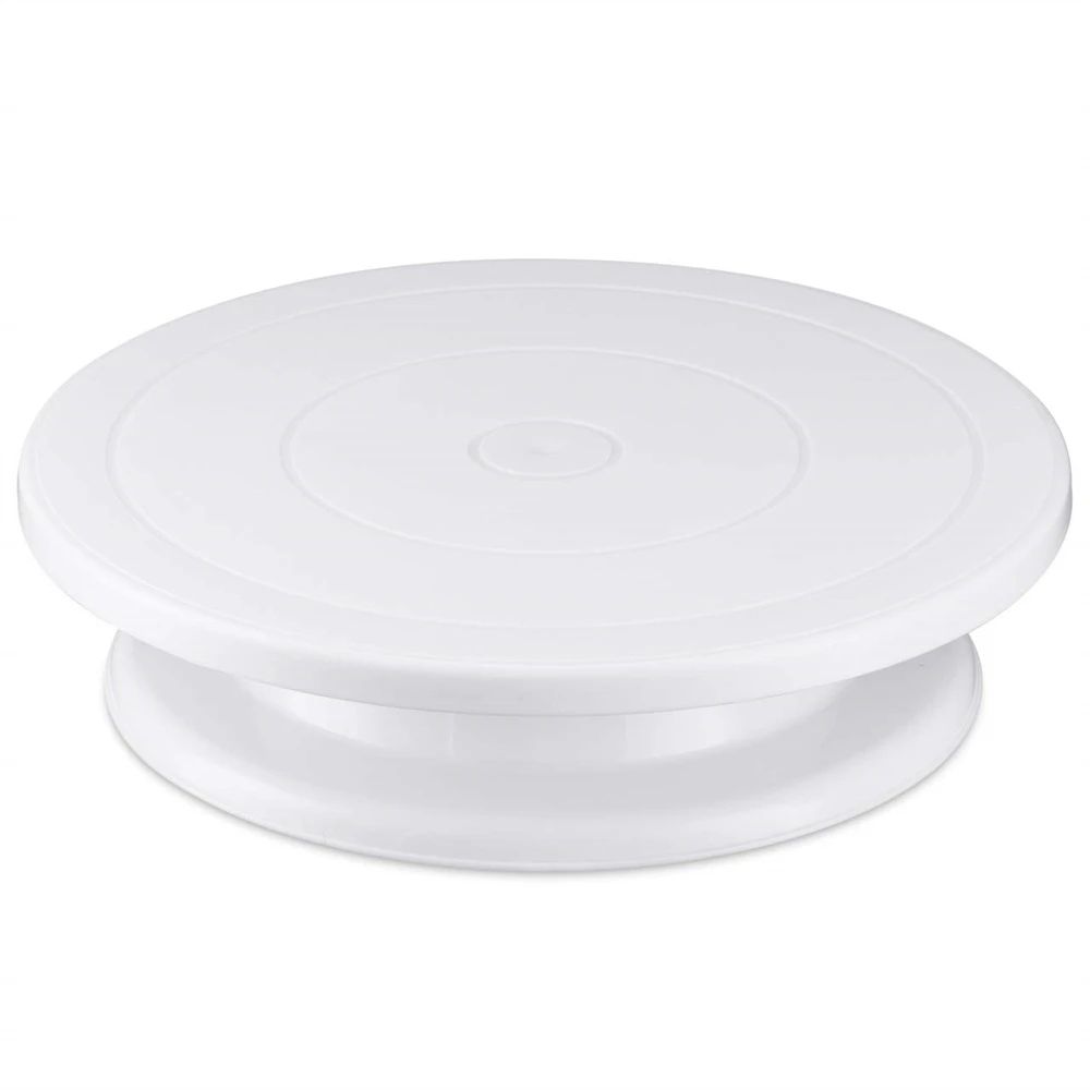 Premium Cake Decorating Kit With Turntable Spatulas  Icing Smoothers 6
