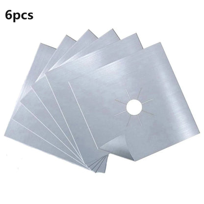 Premium Reusable Gas Stove Top Covers  NonStick HeatResistant CuttoFit Protectors 9