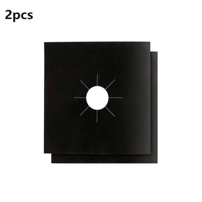 UltraShield Reusable HeatResistant Stove Burner Covers  NonStick CuttoFit Protection Liners 9