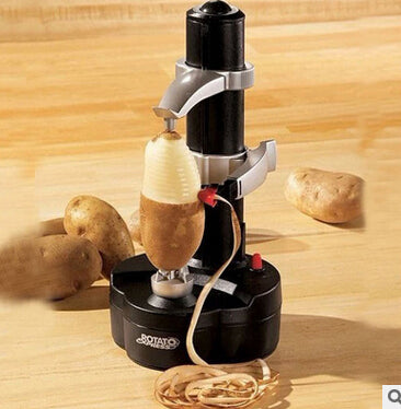 Electric Spiral Apple Peeler Cutter Automatic Slicer For Fruits And Potatoes Peeling Machine With C